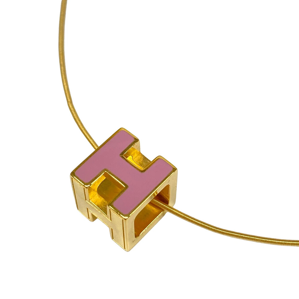 Hermes Cage D'H Gold Pink Hardware #349493H61B